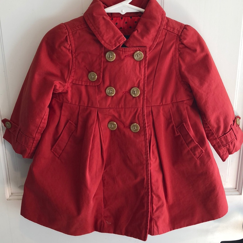Baby Gap 12-18 months red Peacoat